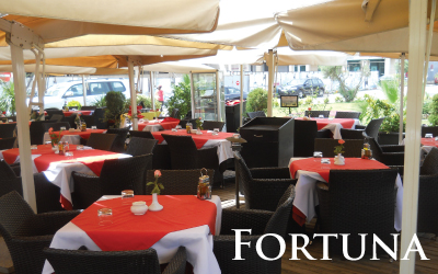 Goûtez à la Cuisine Italienne en Terrasse à 60dhs chez Fortuna!