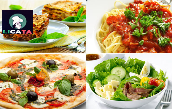 Menu Pasta/Pizza et Salade à seulement 35dhs au lieu de 70 chez Licata!