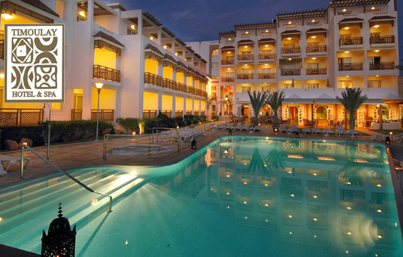 Agadir: Timoulay Hôtel & Spa en Demi Pension à seulement 750dhs au lieu de 1520!