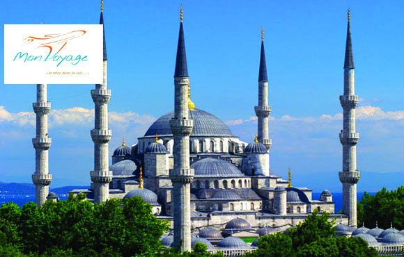 Istanbul 8J/7N: Laissez vous charmer par la célèbre capitale turque et économisez 50% du prix chez Mon Voyage!