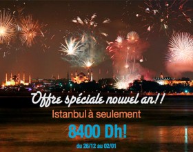 Spécial Nouvel An: Réveillonnez à Istanbul pour un séjour inoubliable à seulement 8400dhs avec Mon Voyage!