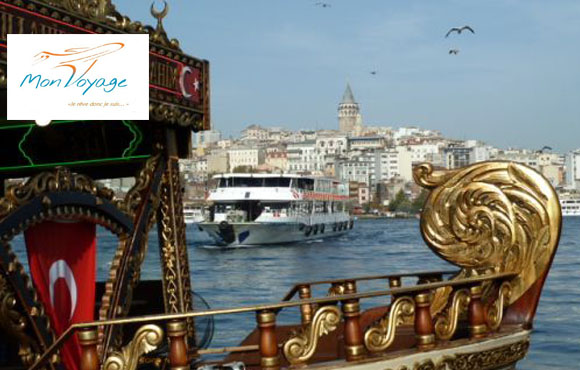 Istanbul 7 Nuits/8 Jours au prix exceptionnel de 7600dhs au lieu de 10665 avec Mon Voyage!