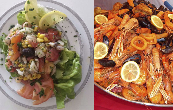 Offre Duo: Paella, Salades, Boissons et Desserts pour deux au Restaurant Bienvenue Chez Youssef à seulement 115dhs!