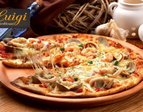 Accueillez l’Italie dans votre Assiette: Pizza ou Pasta et Dessert à seulement 64dhs au lieu de 110 chez Luigi!
