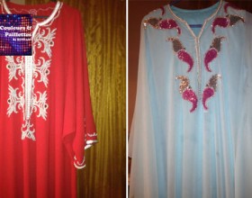 Une collection gandouras pour Ramadan pleine de raffinement et d’originalité conçue par Couleurs&Pailletes by BENNANI