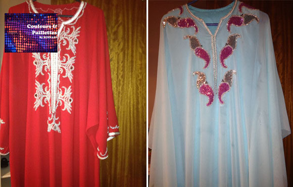 Une collection gandouras pour Ramadan pleine de raffinement et d’originalité conçue par Couleurs&Pailletes by BENNANI