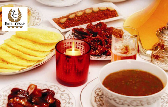 Ramadan: Célébrez le Mois Sacré avec un F’tour à seulement 110dhs au Restaurant Hôtel César Tanger!