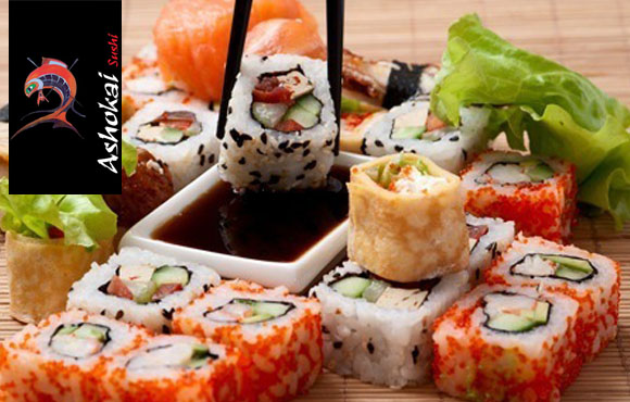 Sushi Gauthier: Delicieux Assortiment de 22 pièces au petit prix de 70dhs au lieu de 160 chez Restaurant Ashokai!