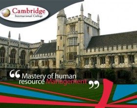 Mastery of Human Resources Management à seulement 9000dhs au lieu de 20000 chez Cambridge International College!