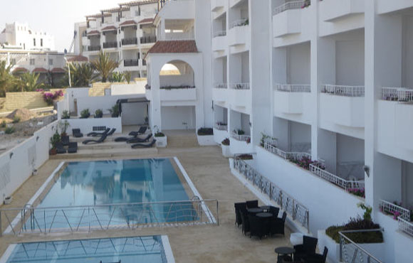 Agadir: Appartement pour 4 personnes avec Vue sur Mer à seulement 650dhs chez Bo Hotel & SPA!