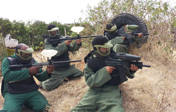 Paintball Temara: Une partie de Paintball 50 billes, 2 Heures de MiniGolf à seulement 75dhs au lieu de 250!