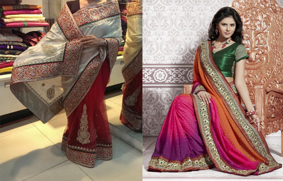 Offrez vous le raffinement des Saris d’Inde à seulement 5000dhs au lieu de 8000 chez Reghou!