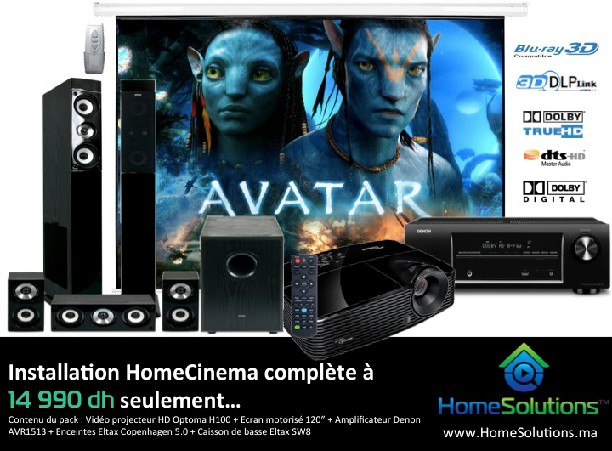 Pack HomeCinema 5 en 1 (HD, 3D, 5.1)