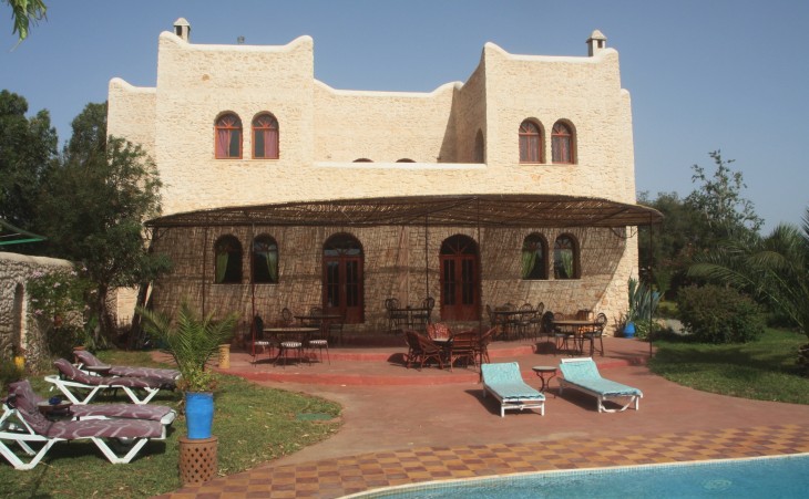 Chambre double en maison d’hôtes à Sidi Kaouki