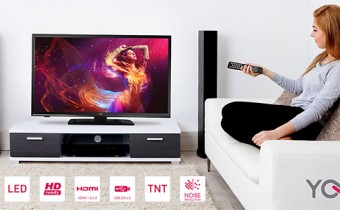 Une TV LED 40″ HD+Support mural à 3200 dhs + Livraison gratuite