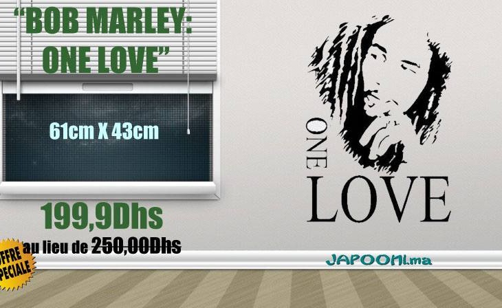 Sticker « BOB MARLEY : ONE LOVE »