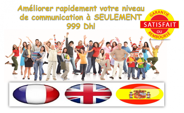 Améliorer rapidement votre niveau de communication à SEULEMENT 999 Dh!