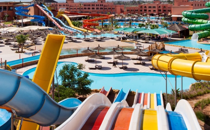 une nuit pour 2 adultes + 2 enfant au Pickalbatros Aqua Park en TOUT COMPRIS