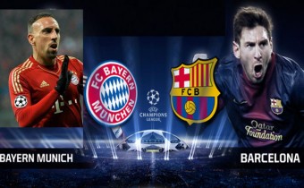 CHAMPIONS LEAGUE 1/2 FINALE : FC BARCELONE – BAYERN MUNICH !