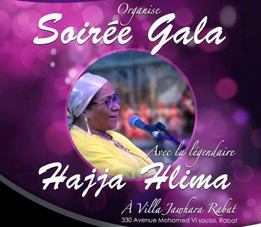 Soirée Gala avec la Fameuse  » HAJJA HLIMA « 
