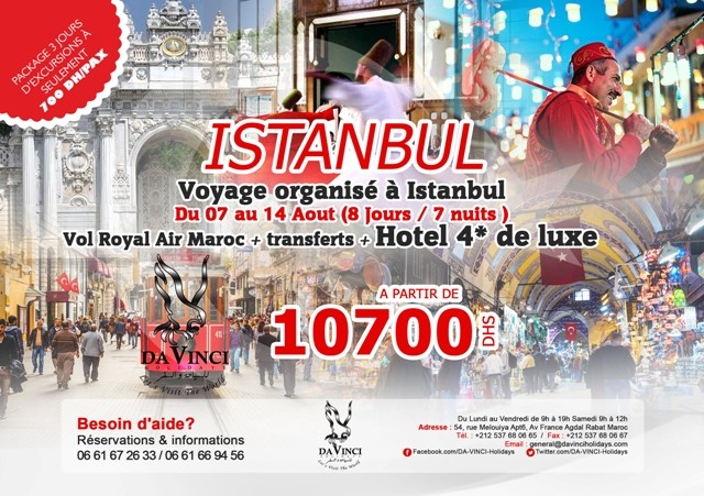 Voyage Organisé à Istanbul