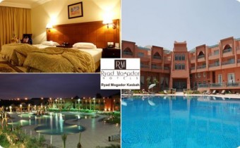 une nuit en chambre double au Ryad Mogador Kasbah