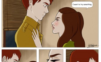 Cadeau Saint valentin! Offrez lui un livre qui raconte votre histoire en dessin