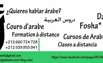 Formation langue arabe à distance
