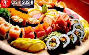assortiment de 32 piéces de sushi