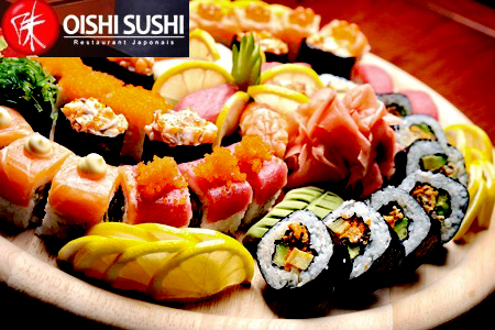 assortiment de 32 piéces de sushi