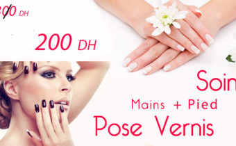 Promotion Soin visage + Pose Vernis (mains & Pied)